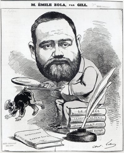 Emile Zola als naturalist, uit 